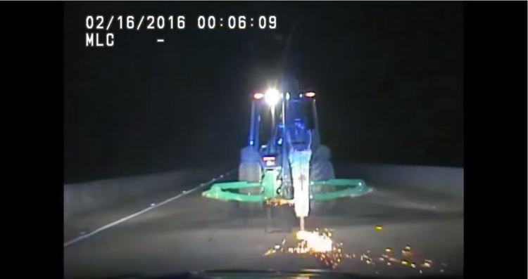 Man Driving Stolen Backhoe Leads Police on a Wild Chase | BuildPay