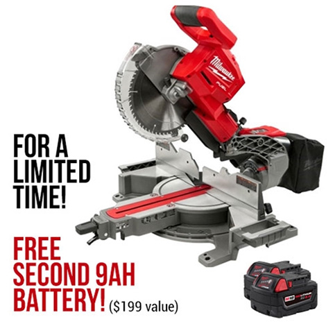 Milwaukee Announces Release of Industry’s Lightest Cordless Miter Saw