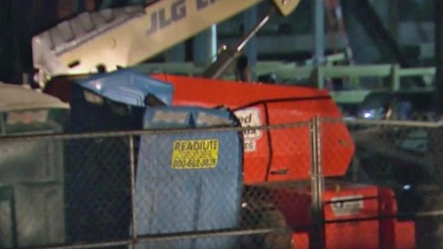 Construction Worker Using Portable Toilet Injured After Steel Beam ...